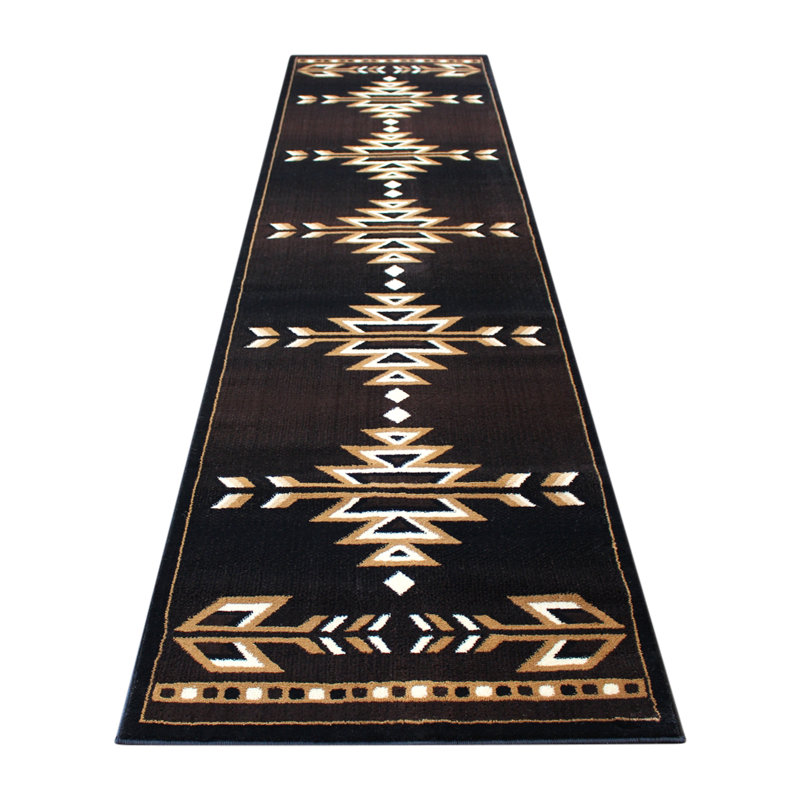 Tapis de style sud-ouest Byong, Tapis de couloir 3 pi x 10 pi
