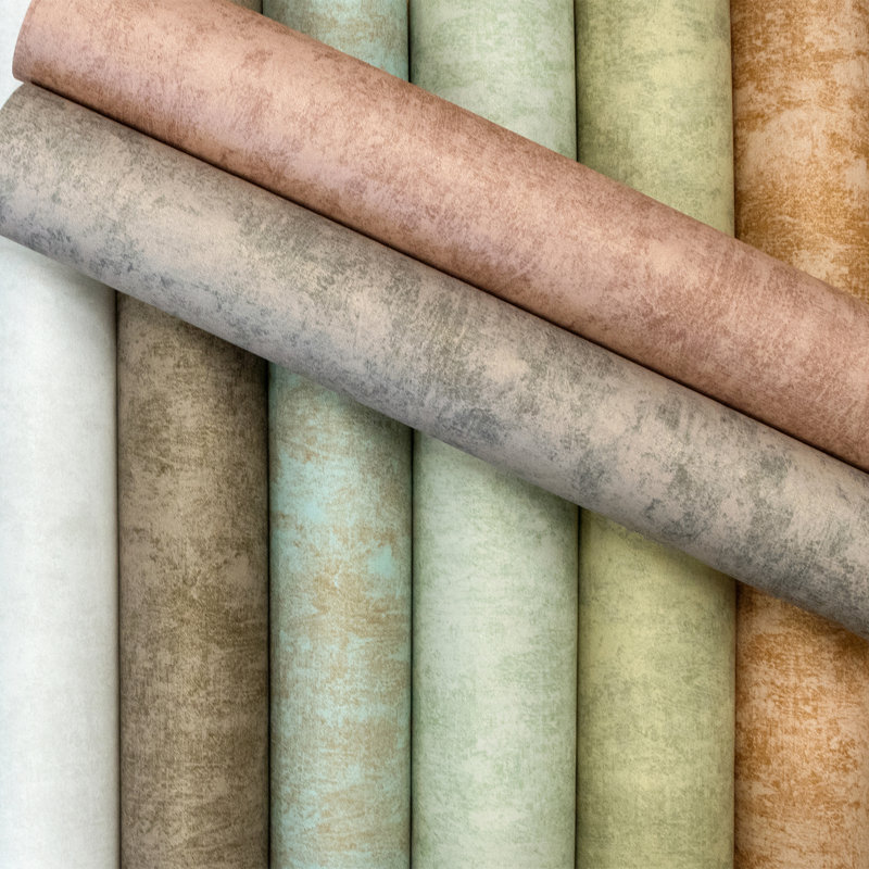 Julie Feels Home Glitter/Shimmer Plain Texture Wallpaper Roll, Teal