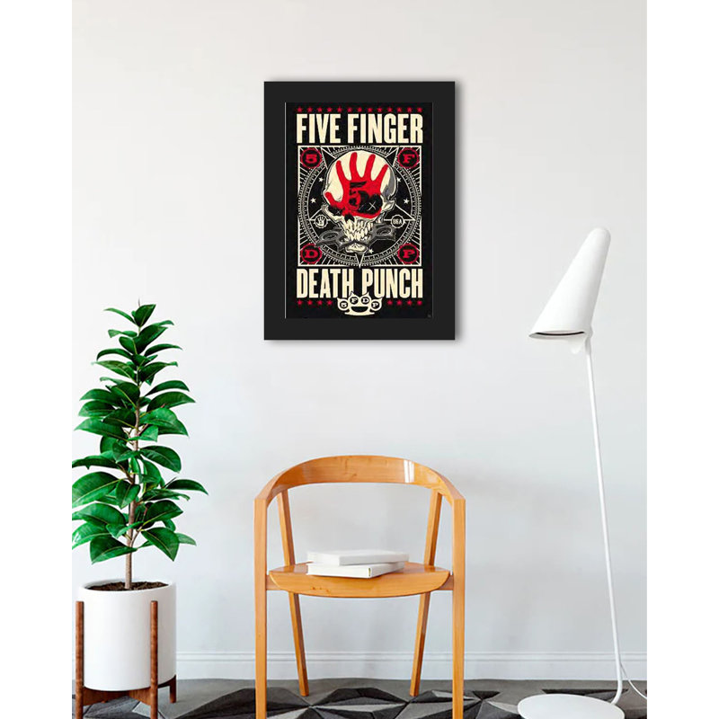 «Three Finger Mort Punch» - impression sur toile tendue