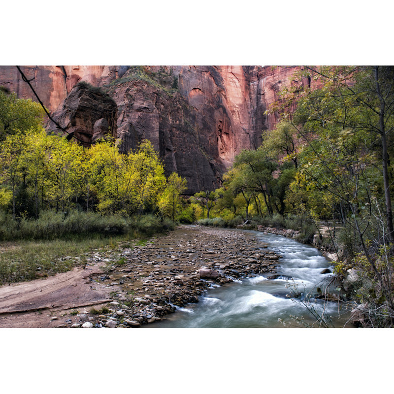 Looking Upstream I by Danny Head - Wrapped Canvas Print, 30cm H x 46cm W