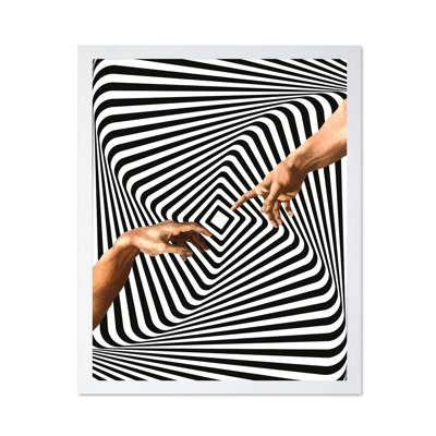 Hands Optical Illusion