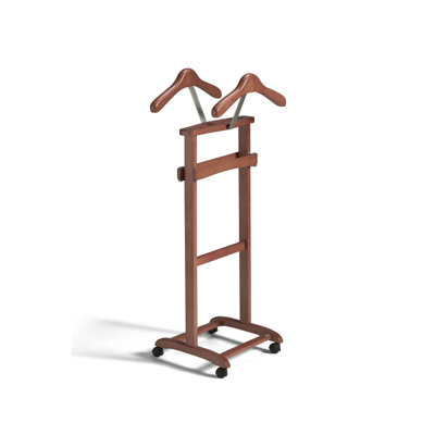 Solid Wood Freestanding Valet Stand