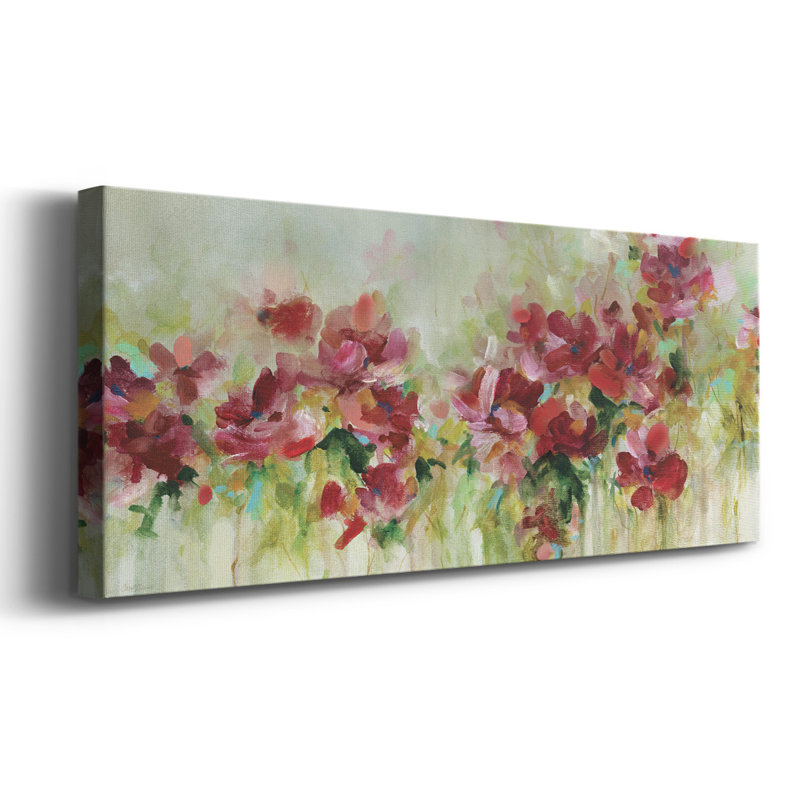 Jardin ludique sur toile, H 20 po x l 50 po x P 1,5 po