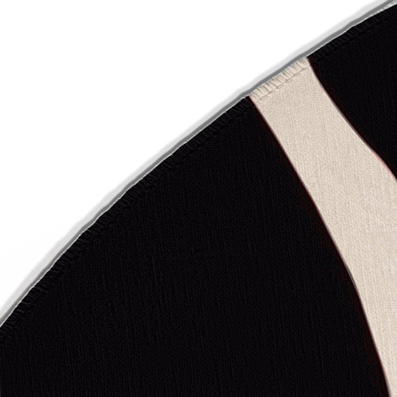 Lunar Nova Indoor And Outdoor Area Rug, Round 5'
