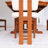 Traditional Extendable Wood Dining Table Set