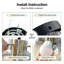 Luminaire de meuble-lavabo avec abat-jour transparent-1233295940-1233295938