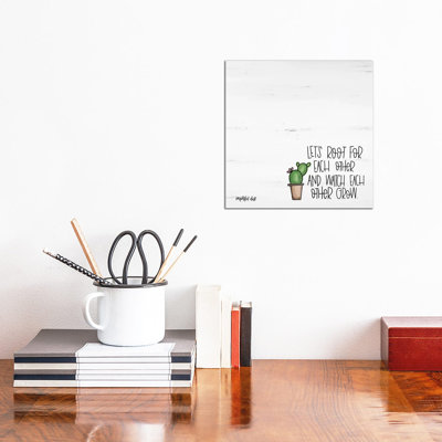 Root For Each Other by Imperfect Dust - Wrapped Canvas Print