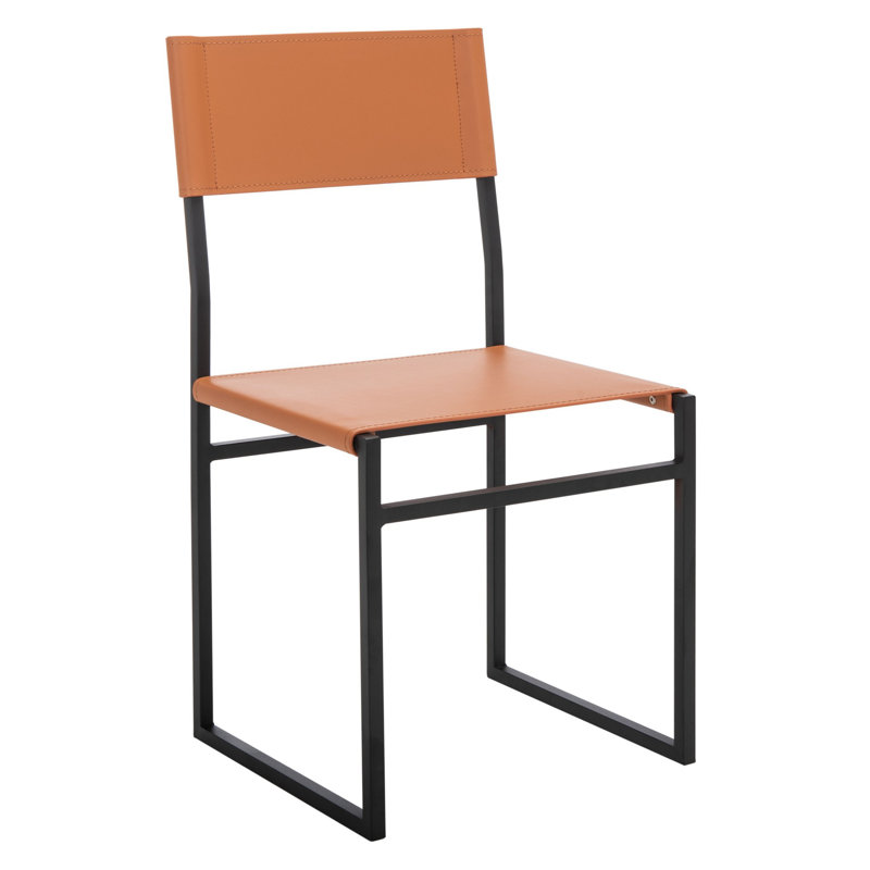 Chaise d'appoint Rowayda, Cognac