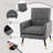 Shanga Upholstered Armchair-198308234