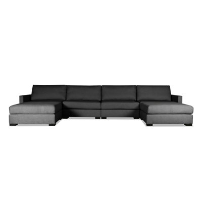 Bruan Upholstered U-Shaped Sectional Symmetrical