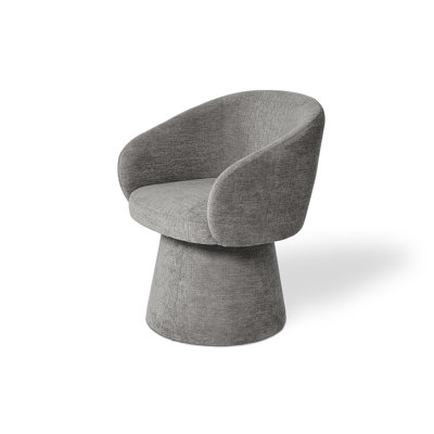 Duke Upholstered Low Back Dining Armchair Boucle, 48cm Seating Height