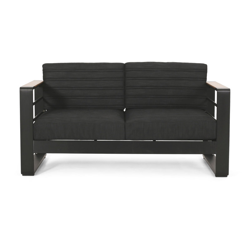 Aluminum Frame Outdoor With Grey Cushions - Weather- Properties And Comfortable Padding