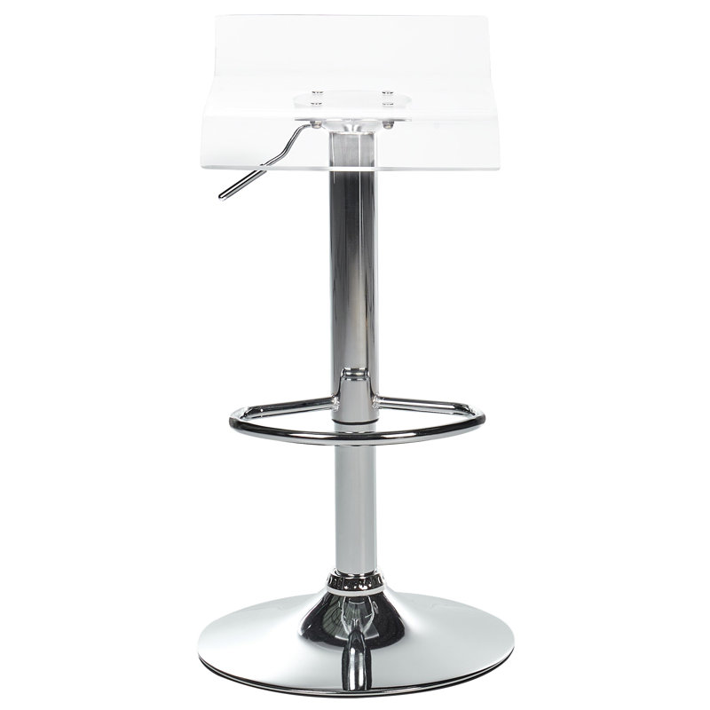 Dawnta Swivel Adjustable Height Counter Stool with Metal Frame