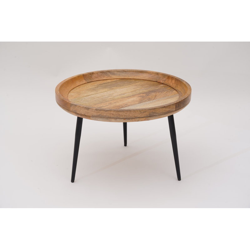 Sitkin Round Coffee Table Large, 38cm H x 60cm L x 60cm W