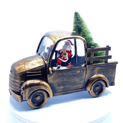 Lanterne scintillante père Noël