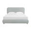 Lit nuage bouclé doux de style crème-5293425-19393871