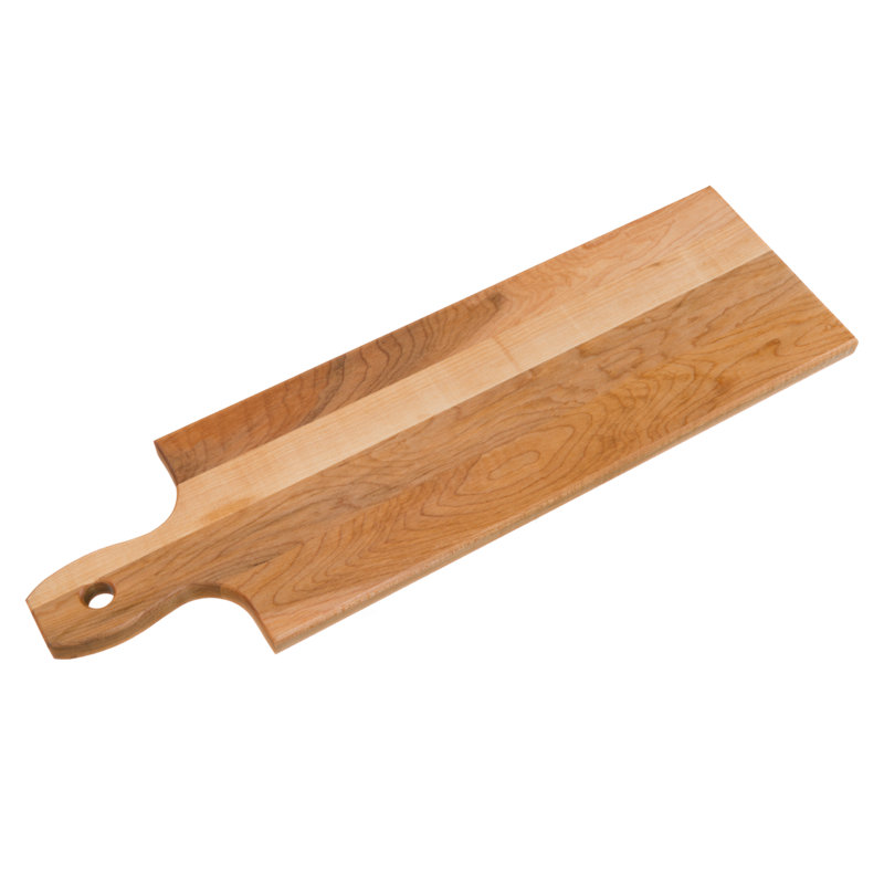 Labell Canadian Maple Reversible Paddle Cutting Board