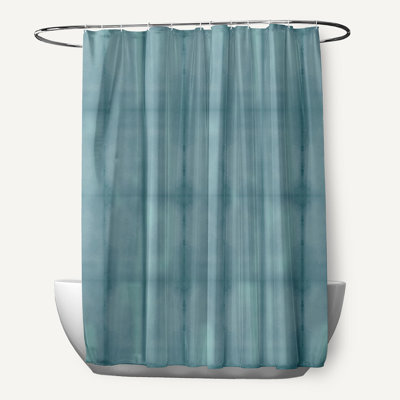 Rideau de douche simple piscine