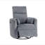 Mobilier de salon en velours côtelé gris-121071696