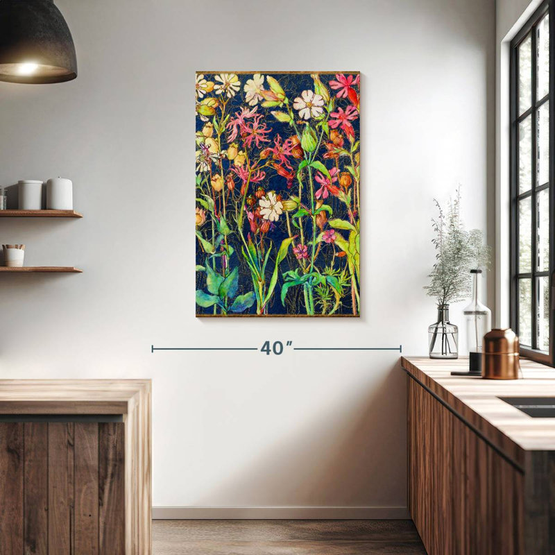 Harnek Common Soapwort Wildflower, 39" H x 26" W