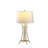 Lendsey 29" Bamboo Design Table Lamp With Off White Drum Shade-641433092