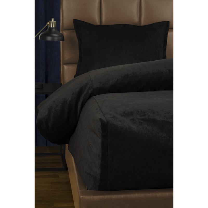 Night Full Velvet 6-Piece Bed Cap Comforter Set