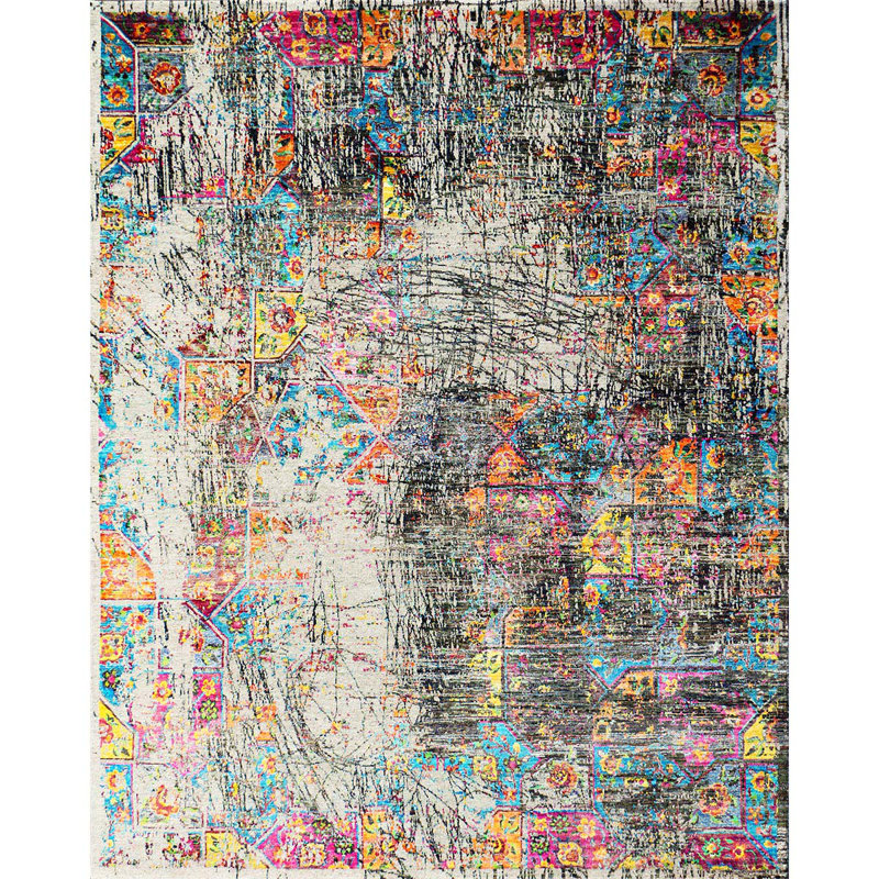 Moroccan Area Rug, Rectangle 8' x 10'