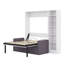 Lit escamotable avec canapé et tablettes Murphy