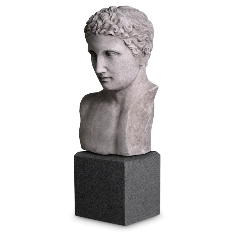 The Met x Eichholtz Handmade People Bust in Black/Gray