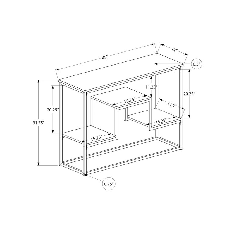 48 Console Table