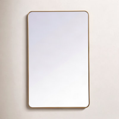 Sabine Metal Rounded Rectangle Wall Mirror