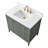 Laval 36" Single Sink Freestanding Bathroom Vanity with Engineered Marble Top-105245157-105245169