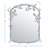 Soules Metal Flat Wall Mirror