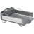 Large Capacity Full Size Rust Resistant Dish Rack With Angled Drain Board And Removable Flatware Caddy, Light Grey