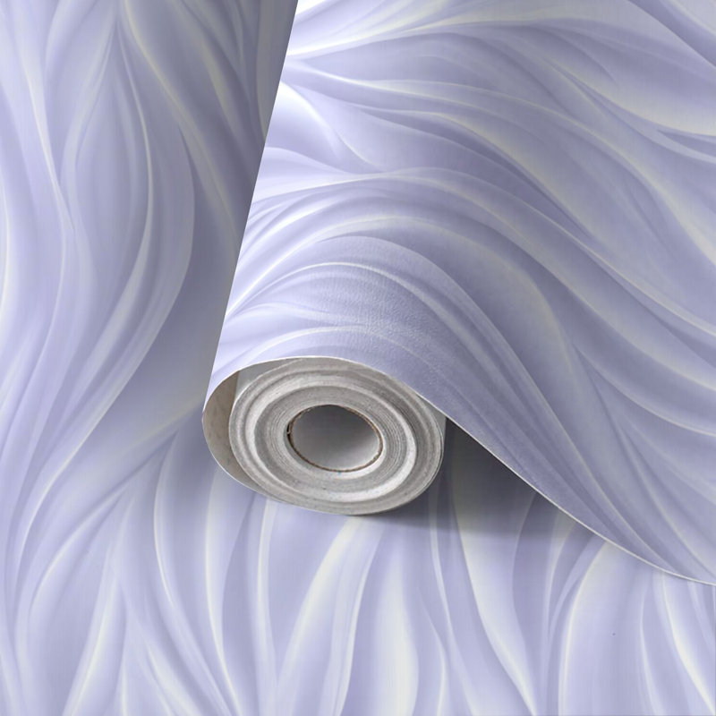 Papier peint adhésif à peler et coller ultra-lisse à motif de lavande abstraite auto-adhésive 24 po x 118 po (60 x 300 cm)