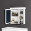 Armoire à pharmacie 30 po x 28 po avec miroir, rangement