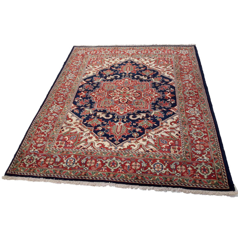 Tatiana Oriental Area Rug in Blue