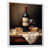 White Floater Framed