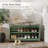 6 Pair Shoe Storage Bench-209886357