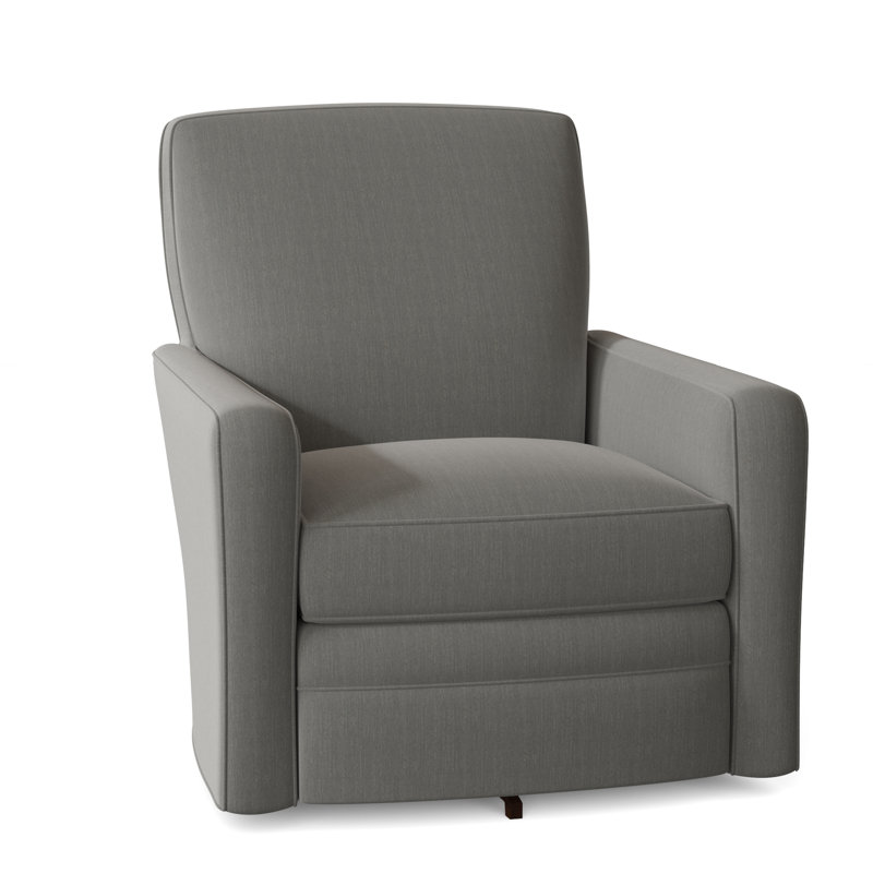 Fauteuil pivotant de 32 po Idana, Non, Sergé performance gris Peyton 41