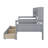 Twin Size Wood Daybed With With Bedside Shelves And Two Drawers, Sofa Bed Frame For Kids Teens Adults-1824236739-1824236737
