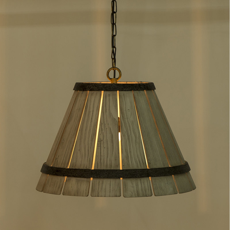 Abat-jour de luminaire suspendu Tracey Boyd, Blanc