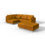 Scandinavian Corner Sofa with Footstool-290818857-290818853