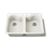 Hartland® 33" L x 22" W Undermount Kitchen Sink