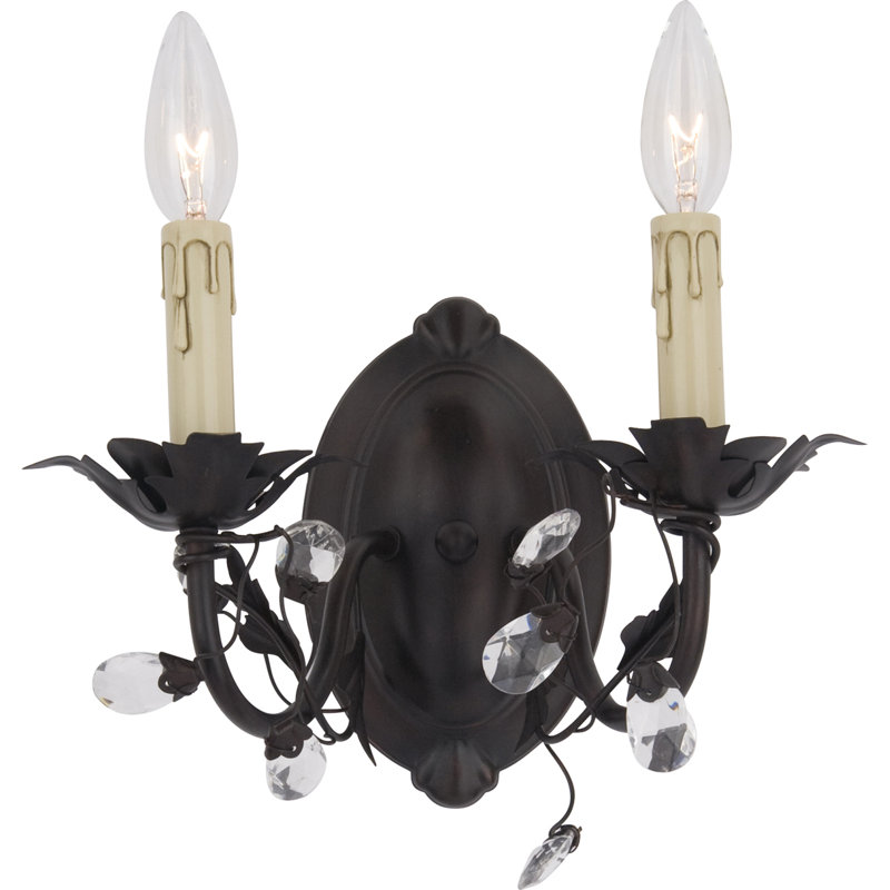 Mair Candle Wall Light, Oil Rubbed Bronze