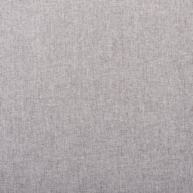 Ensemble de tabourets de comptoir 2 pièces modernes et contemporains en tissu sable et brun foncé, Noyer brun / gris