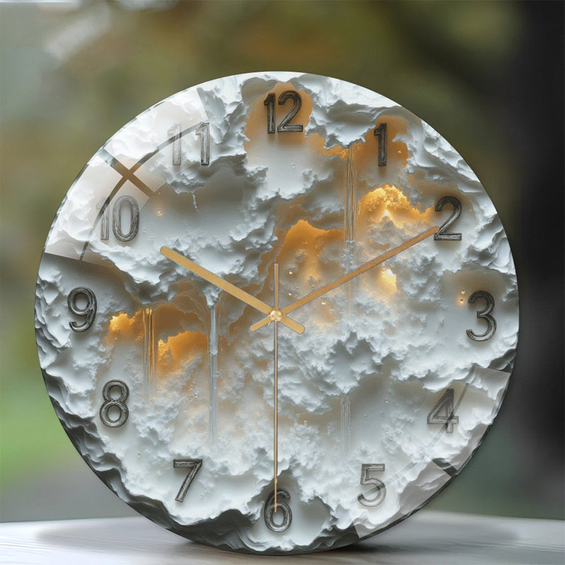 Horloge murale moderne 12 po Modern Design