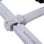 Pince en F robuste, coussin pivotant amovible, pince en F à gorge profonde 5 1/2 po, pince à barre robuste pour le soudage, 8 po x 5 1/2 po