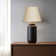 Abat-jour empire 10 "en lin parchemin beige