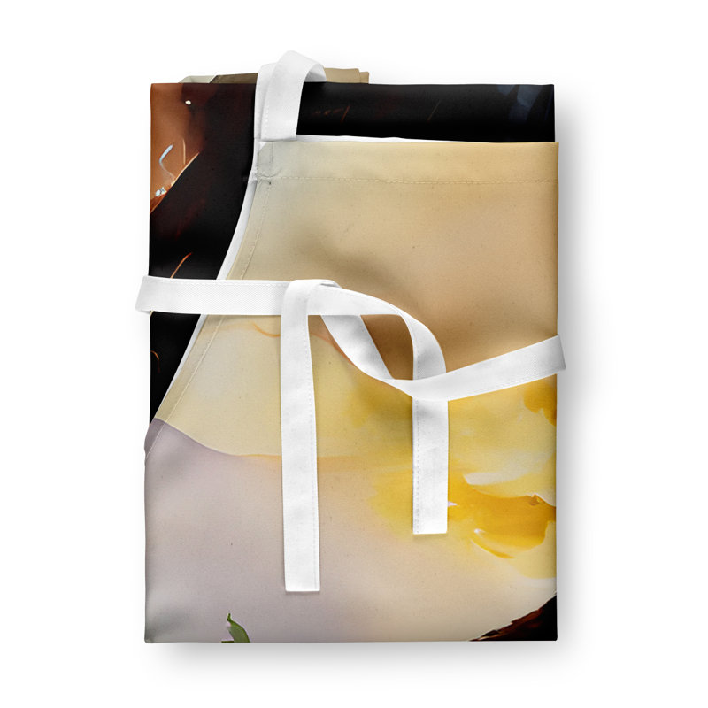 No Pattern Bib Apron